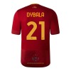 Maglia ufficiale AS Roma Dybala 21 Casa 2022-23 per Uomo